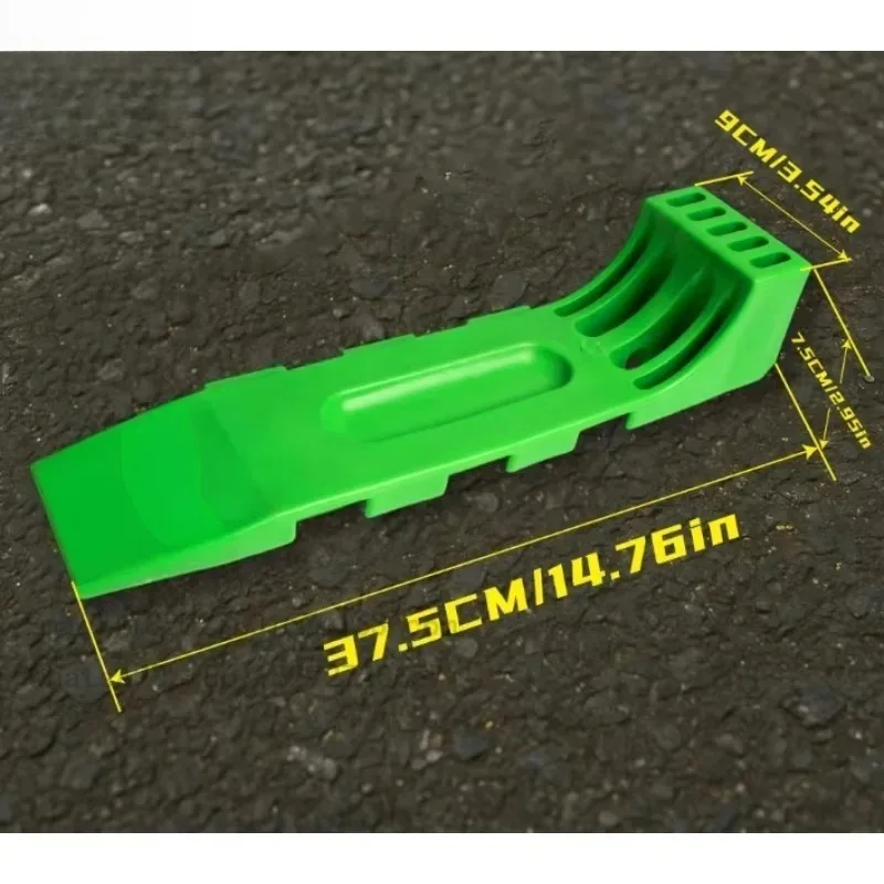 4PCS Trailer Interlocking Plastic Tire Skates for Ramp Wrecker Operations