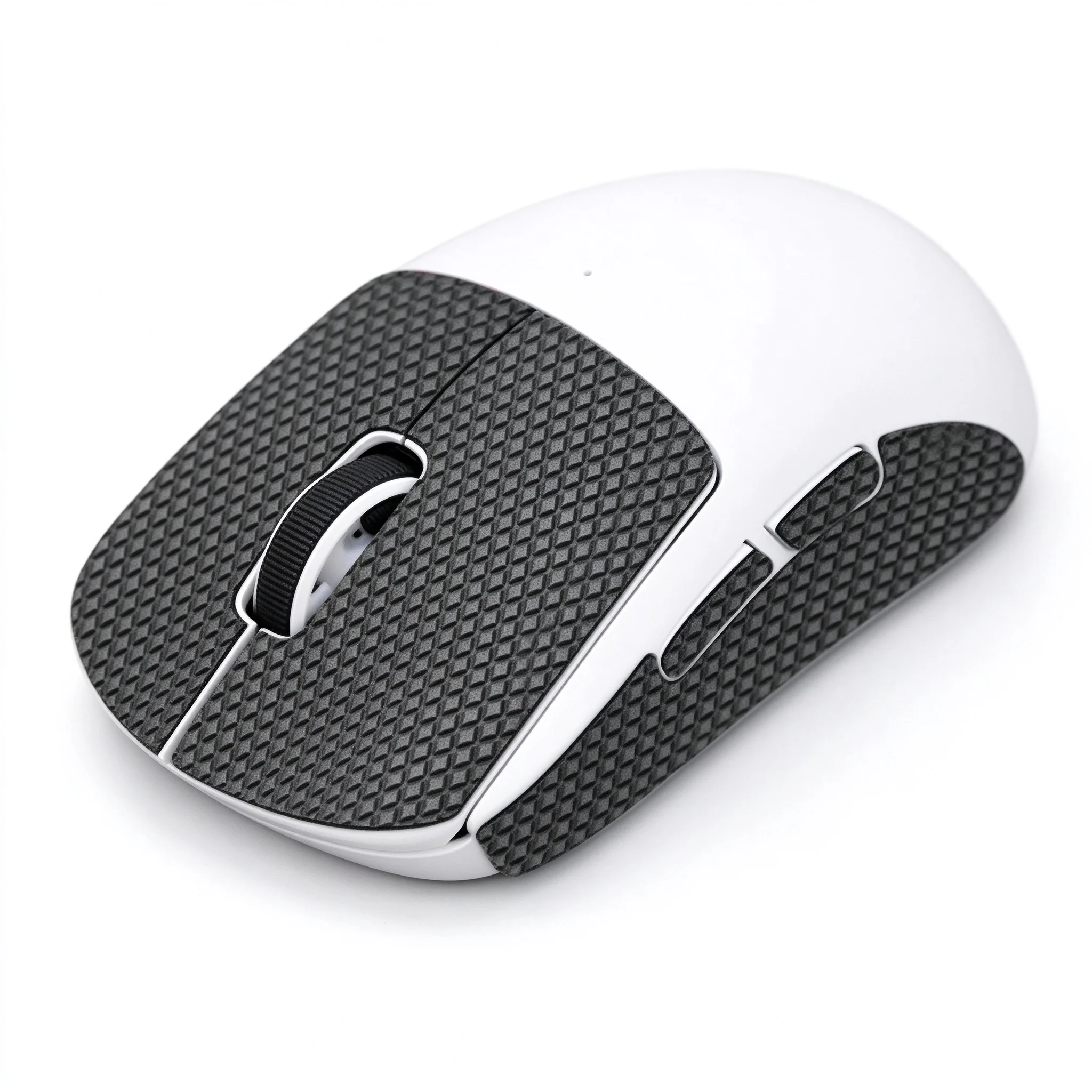 Mouse Anti-Slip Grip Tape for Logitech GPW 2 3 5 Superlight, Polyurethane Diamond Texture, Sweat Resistant Mouse Skin