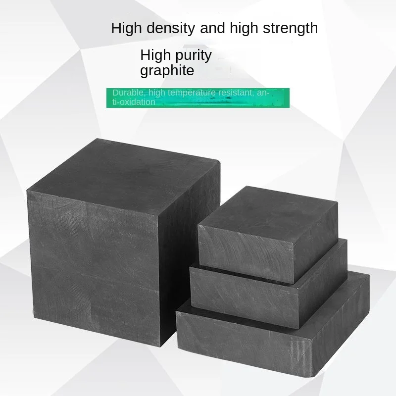 High Purity Solid Graphite Plate, Industrial Electrode Plate, Good Electrical And Thermal Conductivity, Gold Making Tool