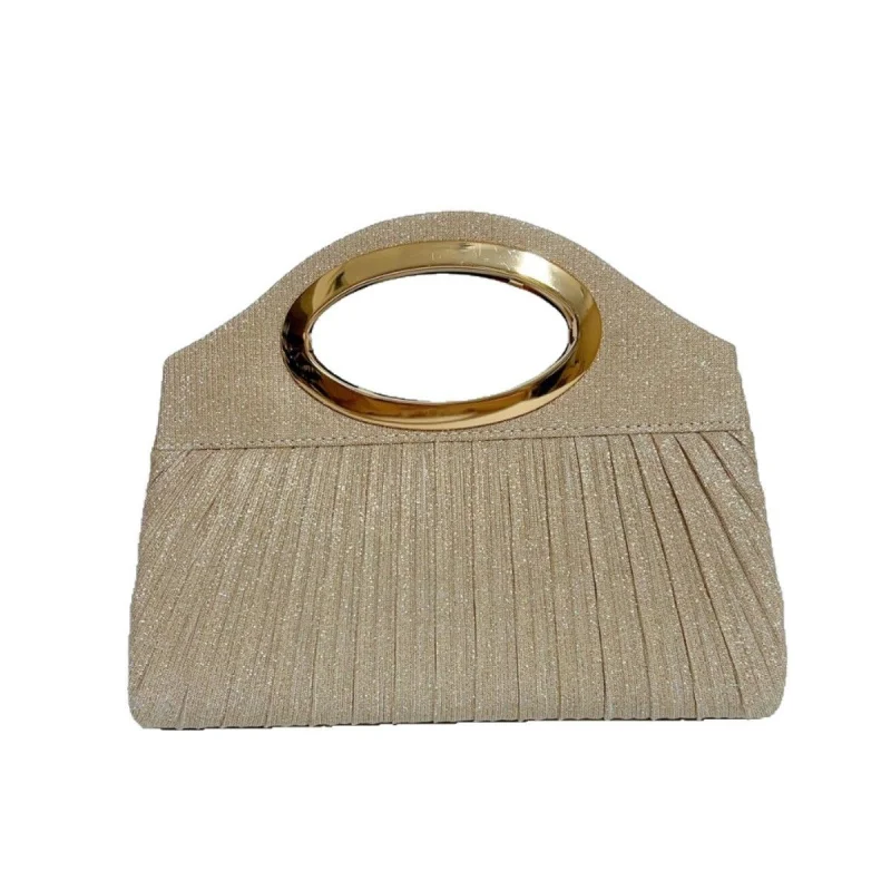 

New style cheongsam dress handbags for women, pleated small bags, hand-held bags, crossbody evening bags
