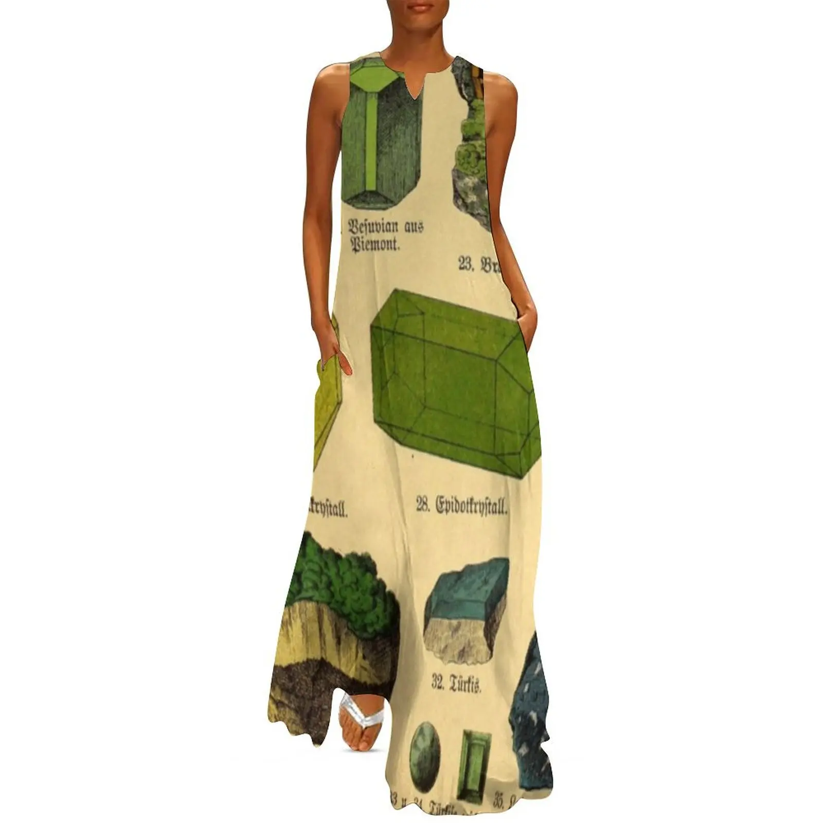 

Antique Minerals Long Dress party dresses women summer clothes dress summer 2025 women Women's summer skirt