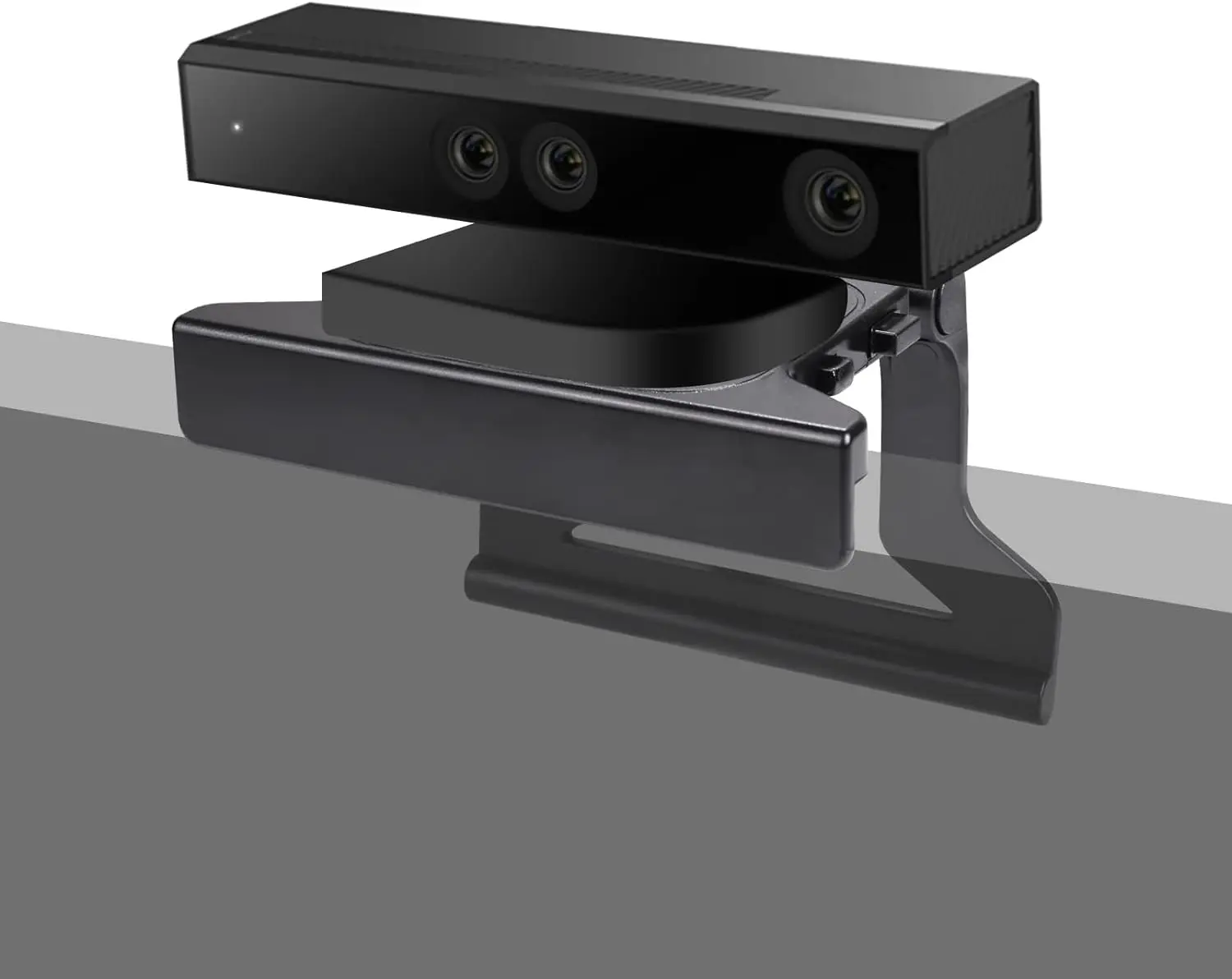 For Xbox 360 Kinect Sensor Mounting Clip TV Mounting Clip Black 1Pcs