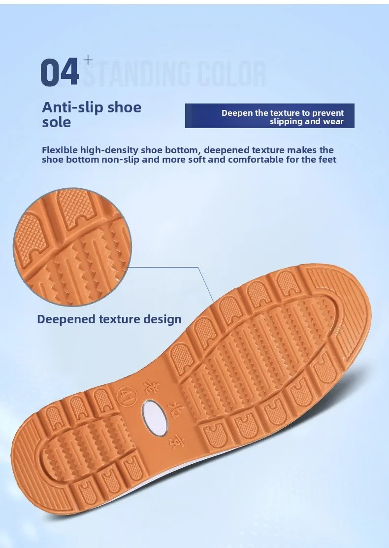 Sommer-Herren-Slipper aus Segeltuch, bequeme Schuhe mit weicher Sohle, leichtgewichtige, rutschfeste Arbeitsschuhe für ältere Menschen, zum Fahren geeignet. – Detail 9