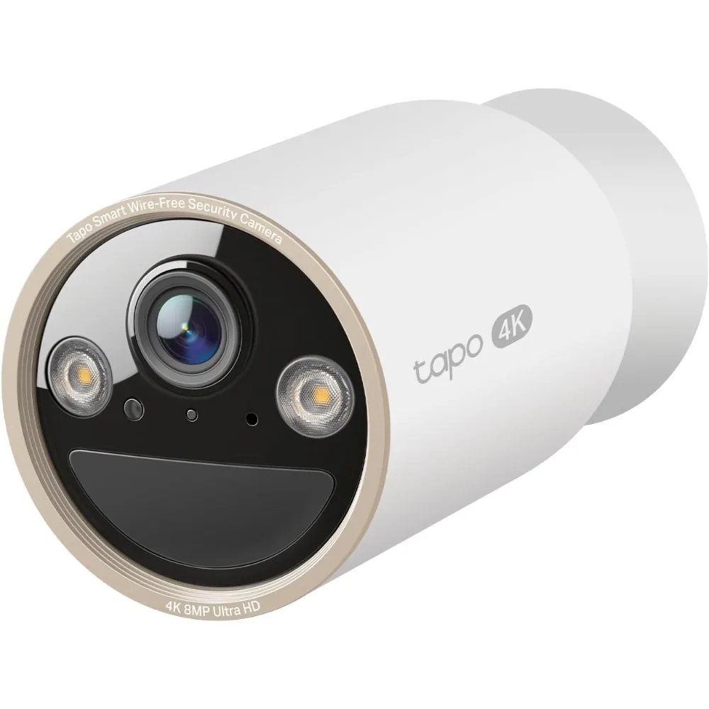 

4k ultra hd outdoor battery security camera – up to 200 day battery, free person/vehicle detection, starlight color night visio