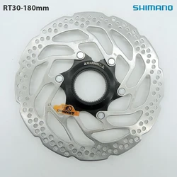 MTB SM-RT30 Mountain Bike Disc Brake Rotor Center Lock 180mm with Lock Ring For MTB Outdoor Bike Cycling