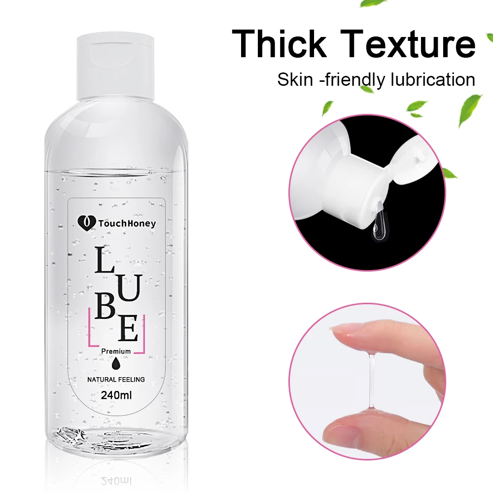 Water-Based Personal Lubricants for Sex  Easy To Clean for Masturbator Lube Sex Toy for Men Women Adult Goods Lubricantion