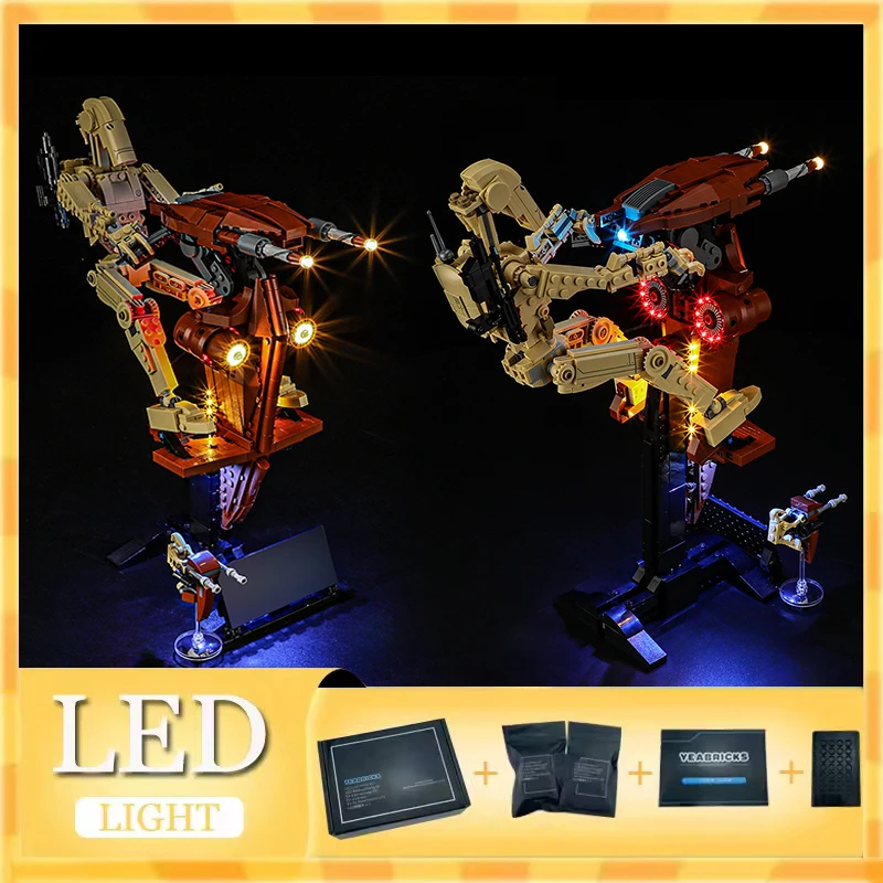 

Комплект светодиодных фонарей своими руками для LEGO 75428 (только светодиодный светильник, модель без блоков)