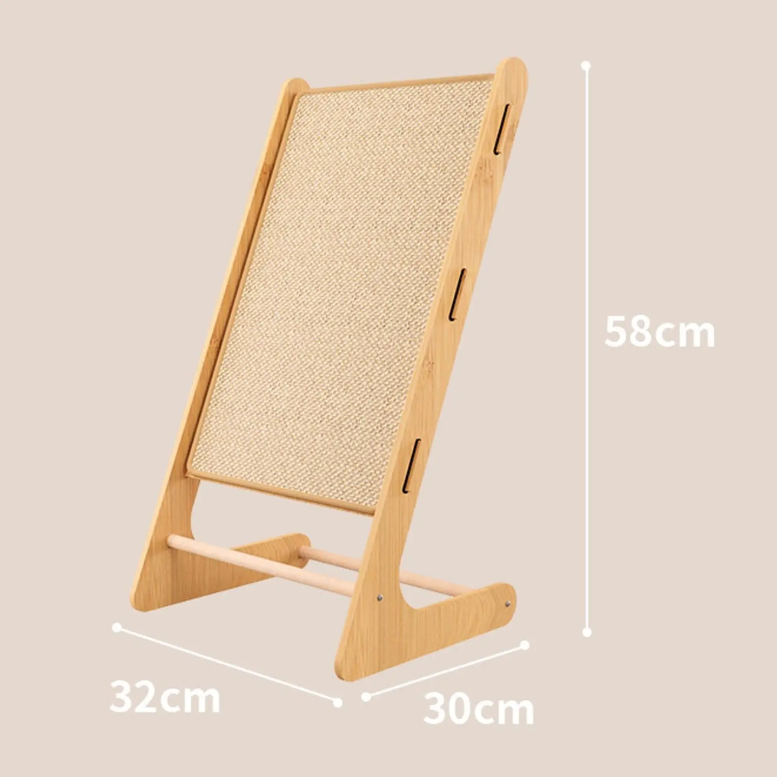 MDF Cat Scratching Board for Indoor Cats with Modern Minimalist Design Furniture Protector Toy