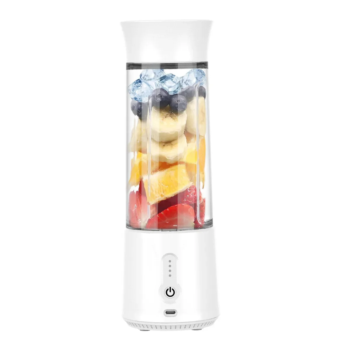 

Portable 4 Speed Mixer USB Electric Fruit Juicer Handheld Smoothie Maker Blender Stirring Mini Food Processor Juice Cup