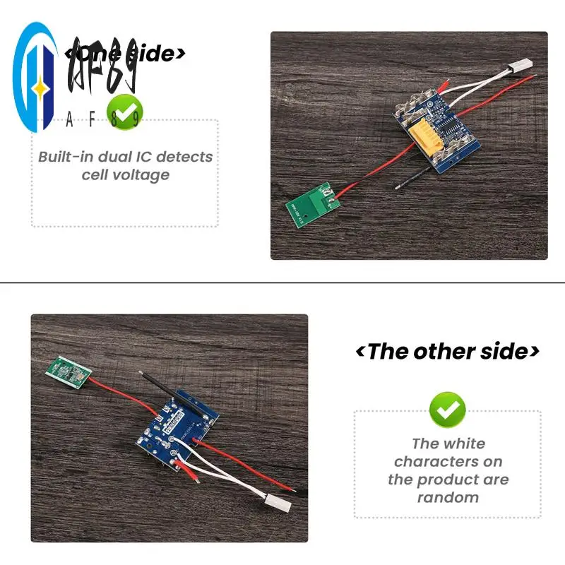 

AF89-5Pcs Li- Battery PCB Charging Protection Circuit Board For 18V 1.5Ah 3Ah 6Ah 9Ah BL1415 BL1430 BL1460 BL1490