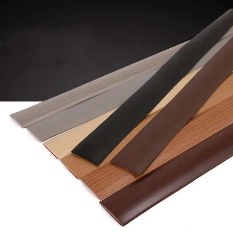 1Pc 1M Self-adhesive floor edge protection Floor transition strips Threshold strips Decorative strips Carpet flooring crimps