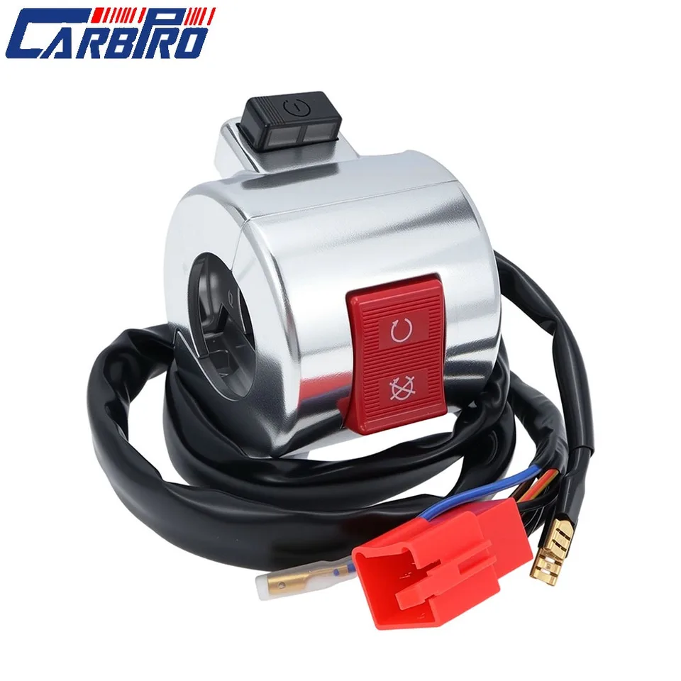 Right Start Stop Kill Switch for Honda VF 750 C C2 CD Silver