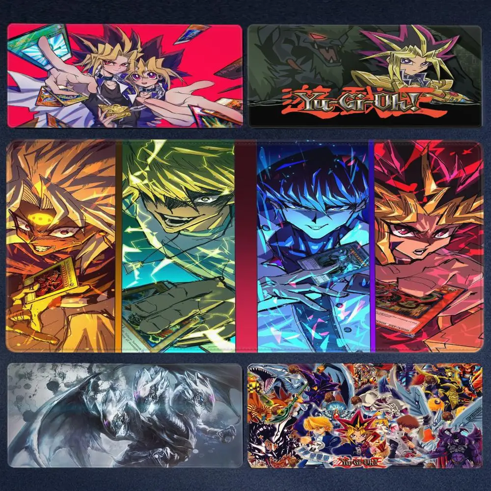

Yu Gi Oh Mousepad Large Mouse Pad 1000×500mm Gamer Deskmat Non-slip Rubber Office Carpet XXL Computer Accessories Anime Mice Mat