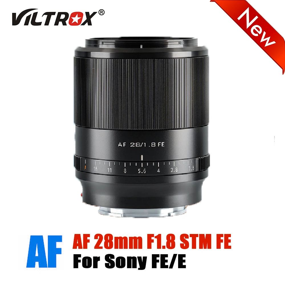 

Viltrox 28mm F1.8 AF STM Camera lens Full Frame Auto Focus Wide Angle For Sony A7 A7S A7R A7C A7II A7SII A7III A7SIII Cameras