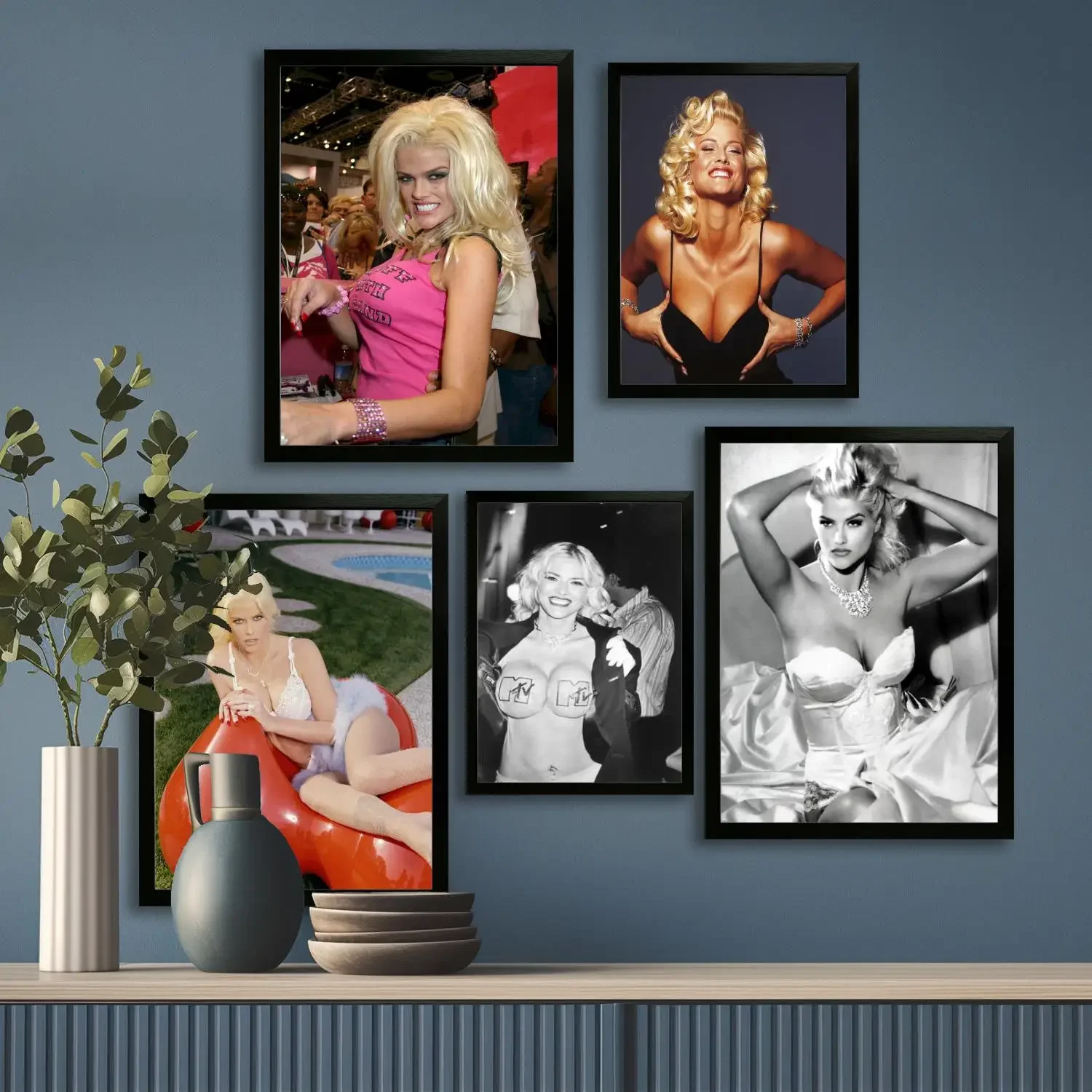 anna nicole smith Canvas Art Poster, Wall Art, Picture Print, Modern Family, Bedroom Decor, Posters,Decorative painting