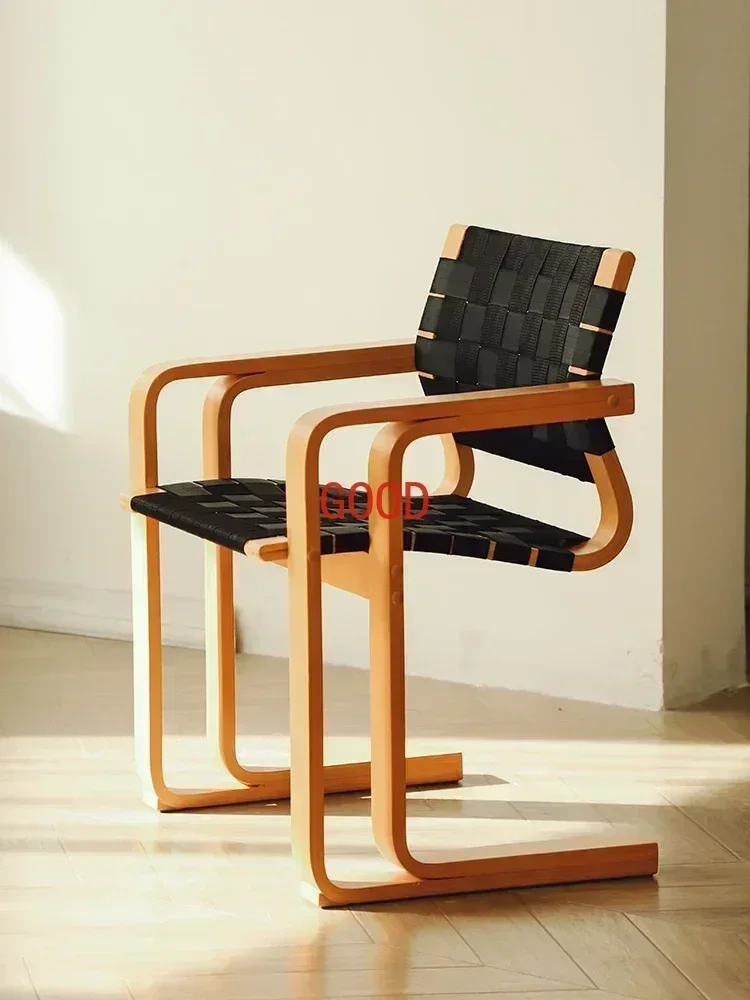 

TAO TAOLeisure Chair Home Designer Armrest Dining Chair with Backrest Simple Office Desk Chair