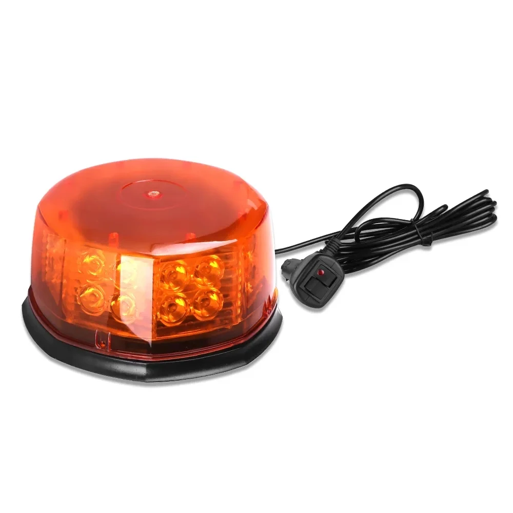 Trailer forklift 32LED Magnet Rotating Beacon Flashing Strobe Warning roof light Emergency Flash Strobe