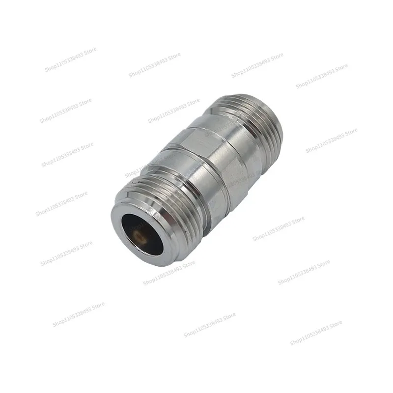 For N Female To N Female DC-18GHz N/N-KK RF Microwave, Coaxial Adapter Stainless Steel Material N/N-FF