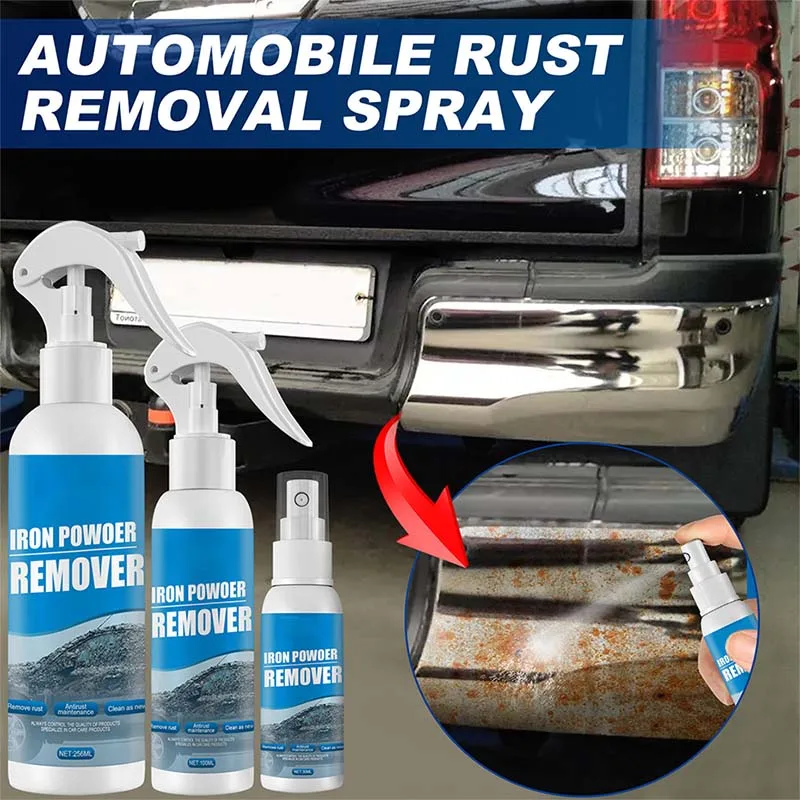 Iron Powder Remover 30/100ML Protect Wheels And Brake Discs From Iron Dust Rim Rust Cleaner for Auto Detail Chemical Car Care