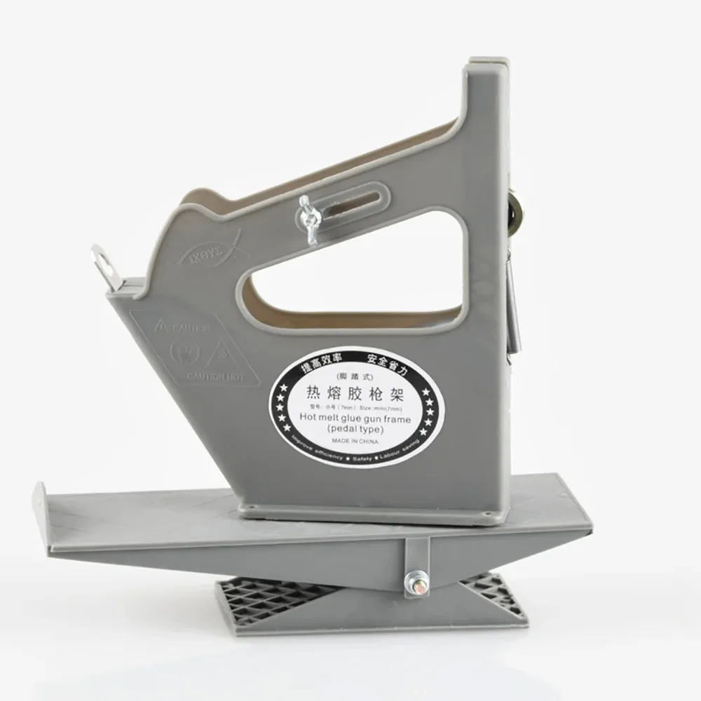 

Подставка для пистолета для термоплавкого клея с ножным управлением. Экономия времени и усиления. Улучшает эффективность для дома/фабрики поделок своими руками.