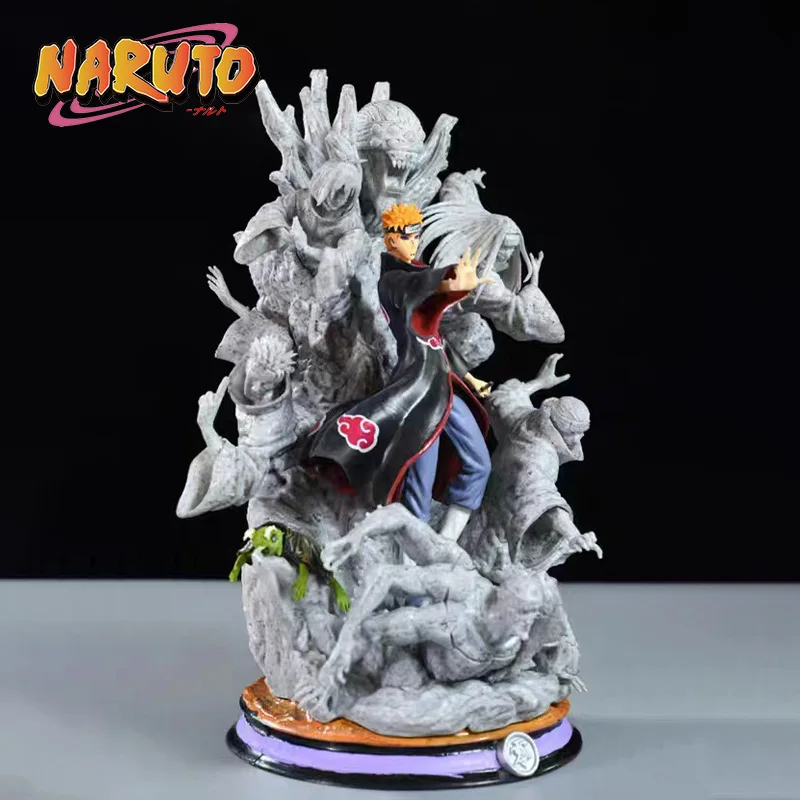 Anime Naruto CS Pain The Six Great Divisions In The Wheel Of Karma GK Figures Statue Model Doll Desktop Decoration Toy Gift 30cm