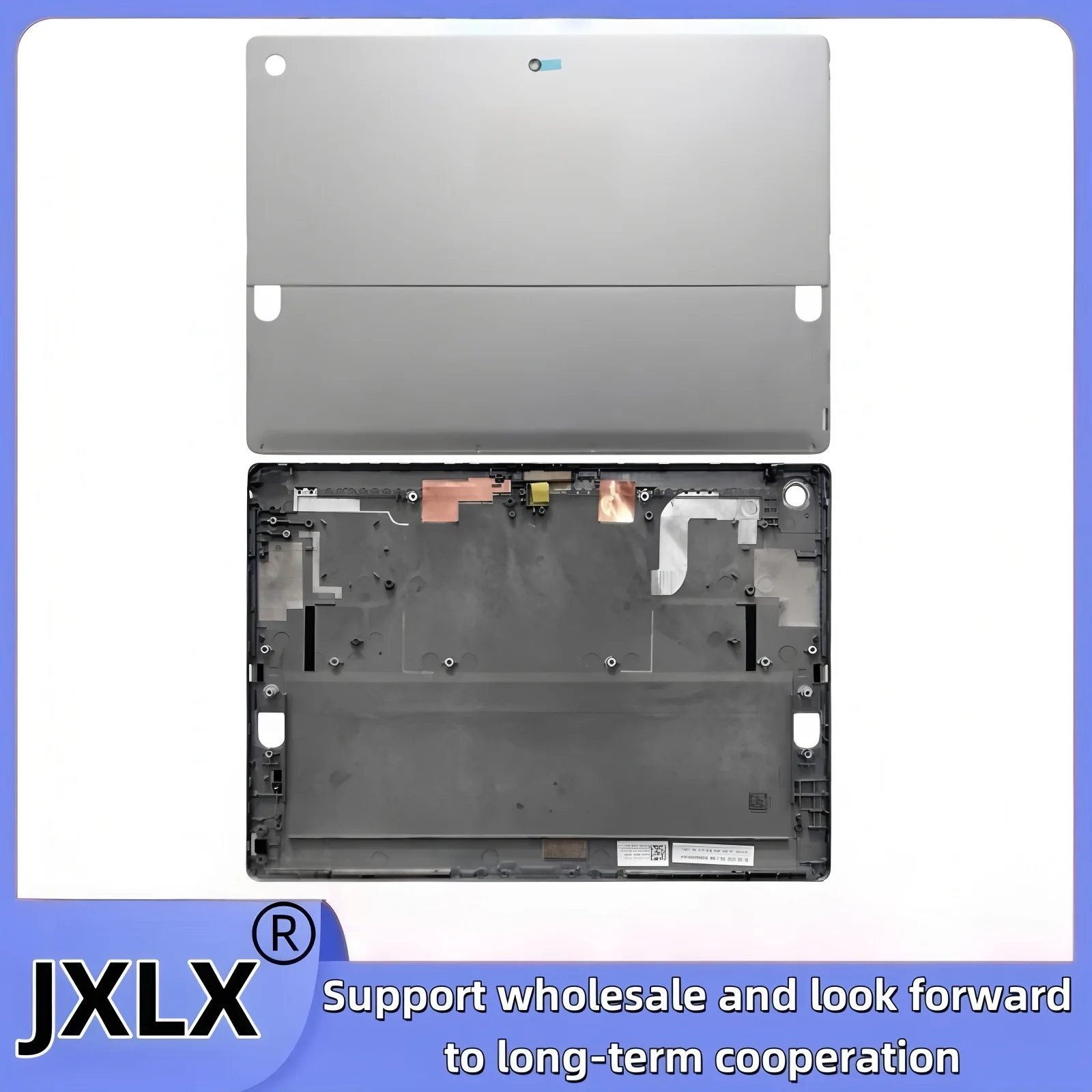 JXLX ®   جديد لأجهزة الكمبيوتر المحمول Dell Latitude 7320 القابلة للفصل LCD الغطاء الخلفي العلوي 0R307W 0WN0XX 0T61D7