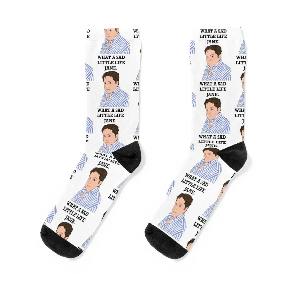 

What A Sad Little Life Jane Socks cute winter gifts cool Socks Men Women's