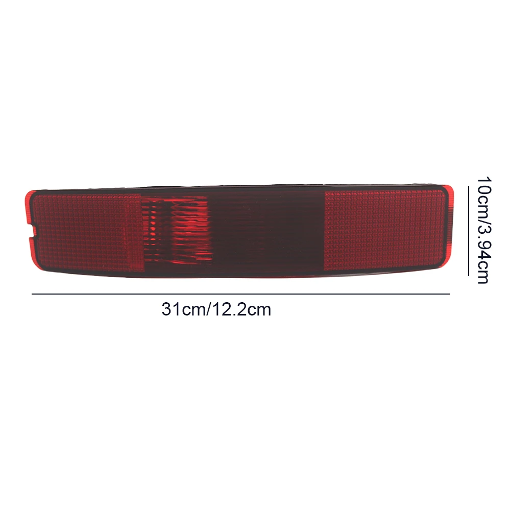 Lampu Rem Reflektor Belakang Bumper Merah Lampu Kabut Tengah Reflektor Mundur Lampu Rem Reflektor Bumper Belakang untuk Volvo XC90 2003-2006