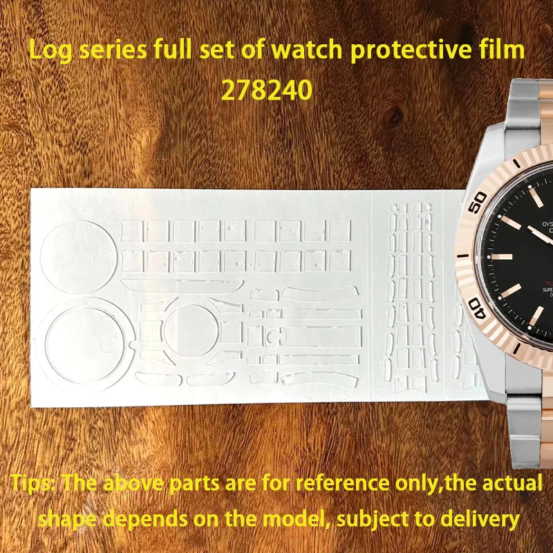 For Rolex log type 278240 plate strap watch film 31 dial watch chain buckle protective film