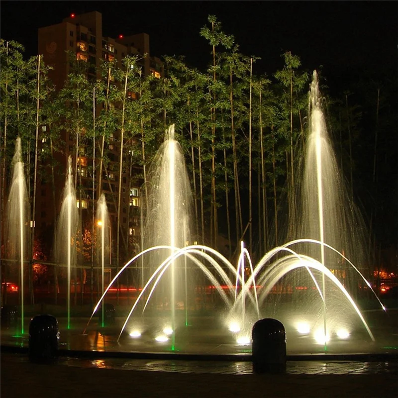 

A84Z-Underwater Light Embedded High Voltage 85-265V LED Floodlight RGB Fountain Pool Pond Aquarium Spotlight Bulb Lamp B