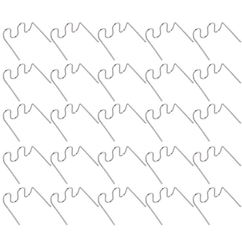 ABGG-1000 Adet 0.6Mm Sıcak Zımba Sıcak Zımba Plastik Tamir Dalga Zımba Tampon Kaporta Onarım 0.6Mm S Dalga Zımba