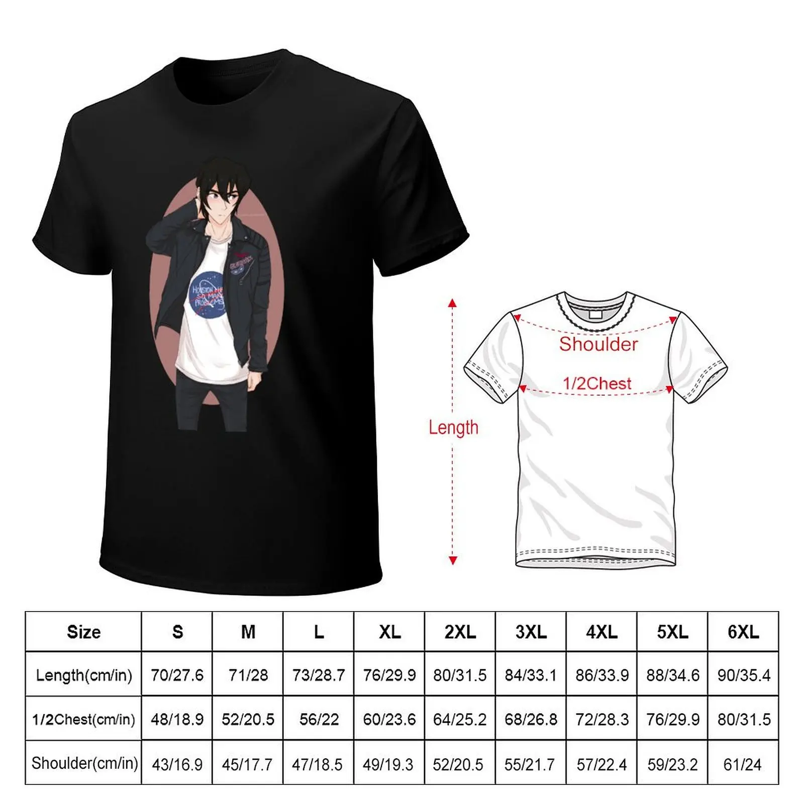 Keith - Voltron T-Shirt Large Size Breathable Tee