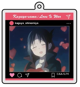 لعبة Shinomiya Kaguya Fujiwara Chika Iino Miko Hayasaka Ai Shirogane Miyuki المفاتيح دمية أنيمي الاكريليك كيرينغ قلادة هدية