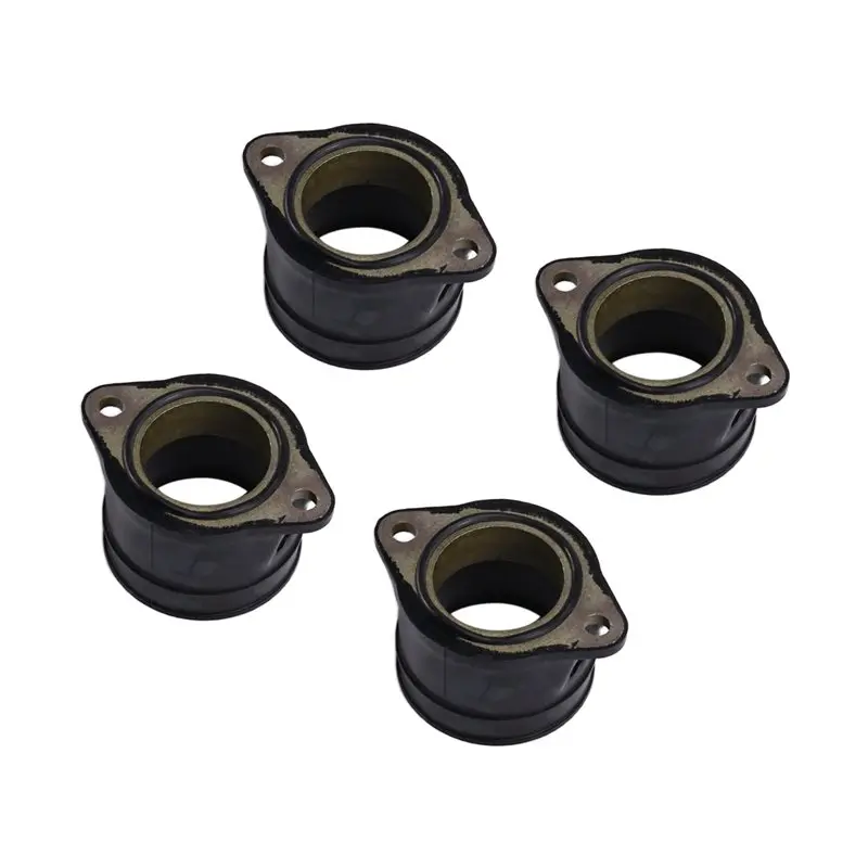 A73X-Carb Intake Manifold Boots Joint For Kawasaki ZR1100 Zephyr ZR1100 ZR1100A 92-06 4-Pack Carburetor 16065-1253, 92055-1295