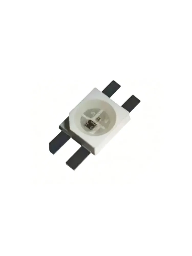 20-100 SZT. WS2812B 6028 RGB LED Chip WS2812 Indywidualnie Adresowalne Piksele Chip WS2811 IC Wbudowany Czarny/Biały PCB DC5V — zdjęcie produktu 2