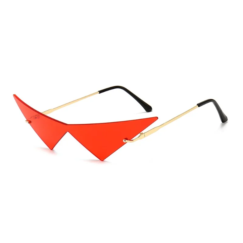 5351 New Arrival Uni Stylish Sunglasses with Triangle Frames: Perfect for Runway Shows, Street Photography, Hip-hop & Funky