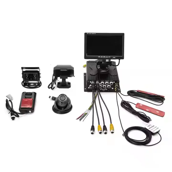 Hot sales 4 Channels AI MDVR 4G GPS Remote control System Support ADAS DMS Car Vehicle Mobile CCTV Video Recorder