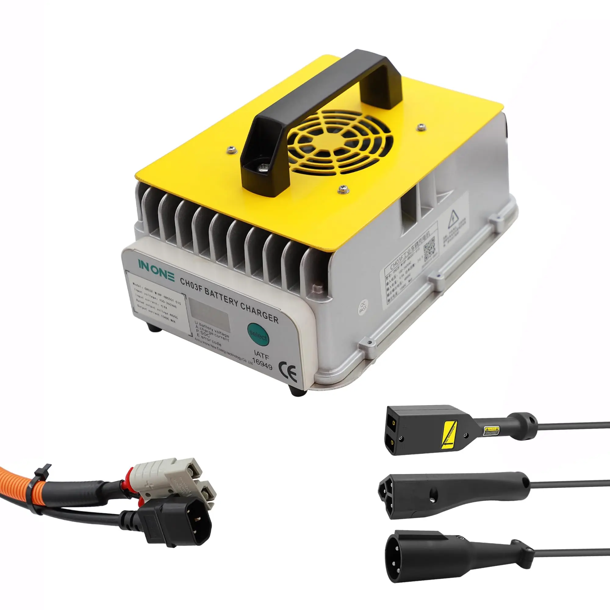 

Зарядное устройство для гольф-кара 15А, 48 В, 18 А, 36 В, 20 А, 24 В, зарядное устройство для клубного автомобиля EZGO TXT RXV, ручное переключение вольт/ампер, свинцово-кислотные/литиевые режимы