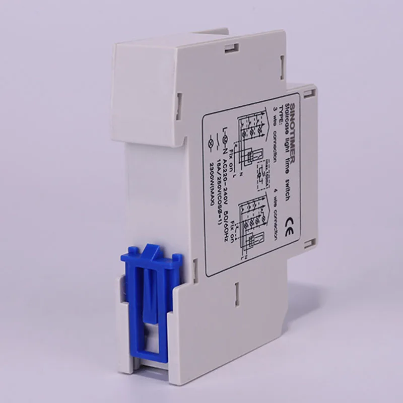 2025 New SINOTIMER TM-C20E 20 Minutes Stair Light Delay Timer DHC Relay Normally Open Contact Ad Timer Switch Timer