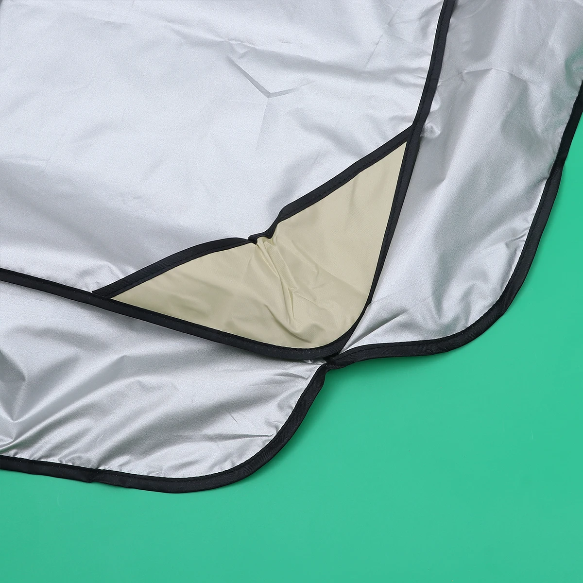 

Polyester Swing Canopy Replacement Waterproof Cover 164x114cm Beige Elastic Fixing Garden Swing Protector Dustproof