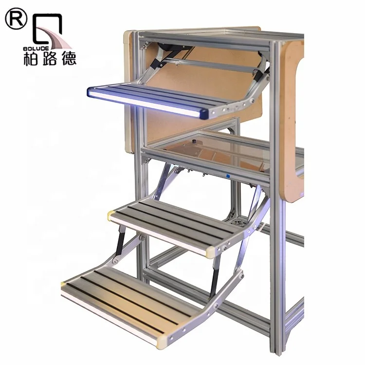 

Aluminum Manual Folding RV/Motorhome/Caravan Step