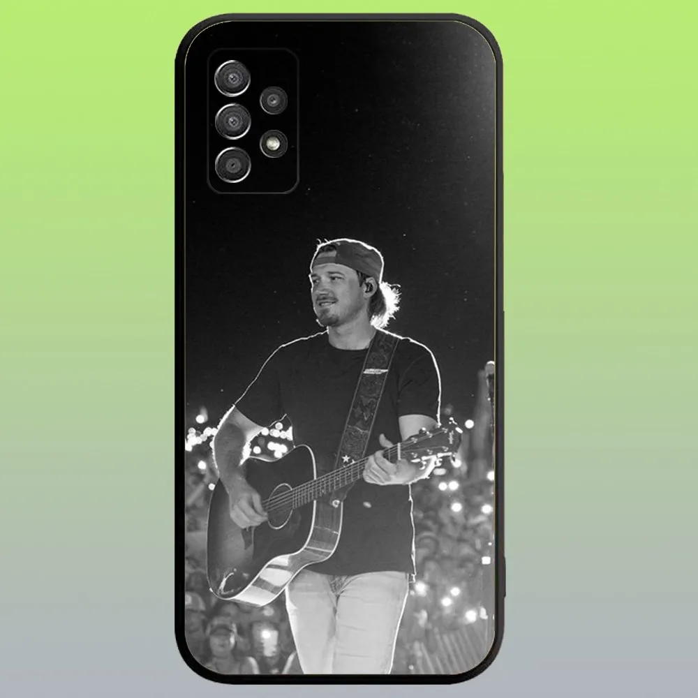 MorganS W-Wallen country music Phone Case For Samsung Galaxy A20,A21s,A22,A31,A32,A52,A53,A72,73,A80,A91 Soft Black Cover