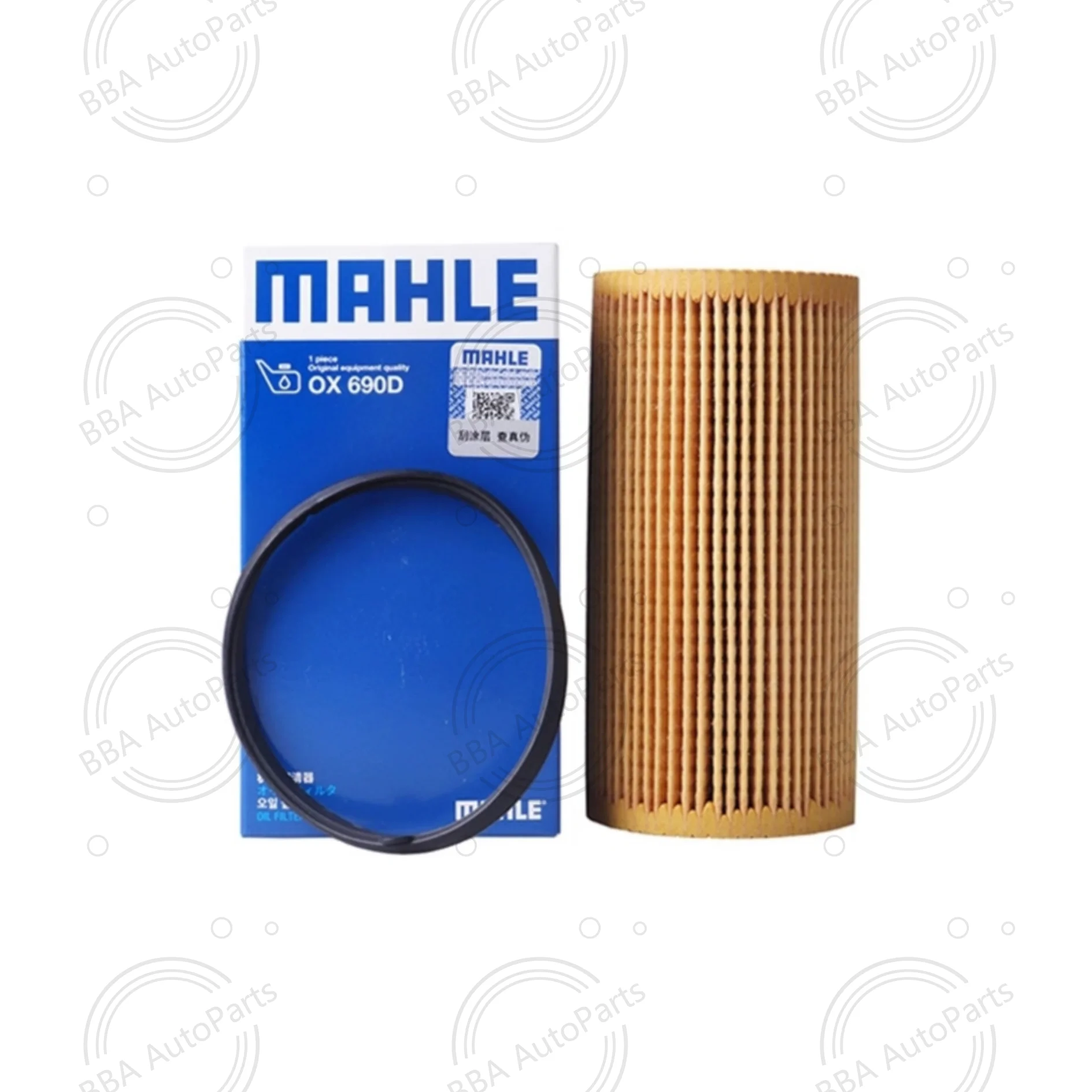 Mahle OX690D OX379D oil filter for Audi A3 A4 A6L RS3 TT RS  with OE 06D115562  06D115466