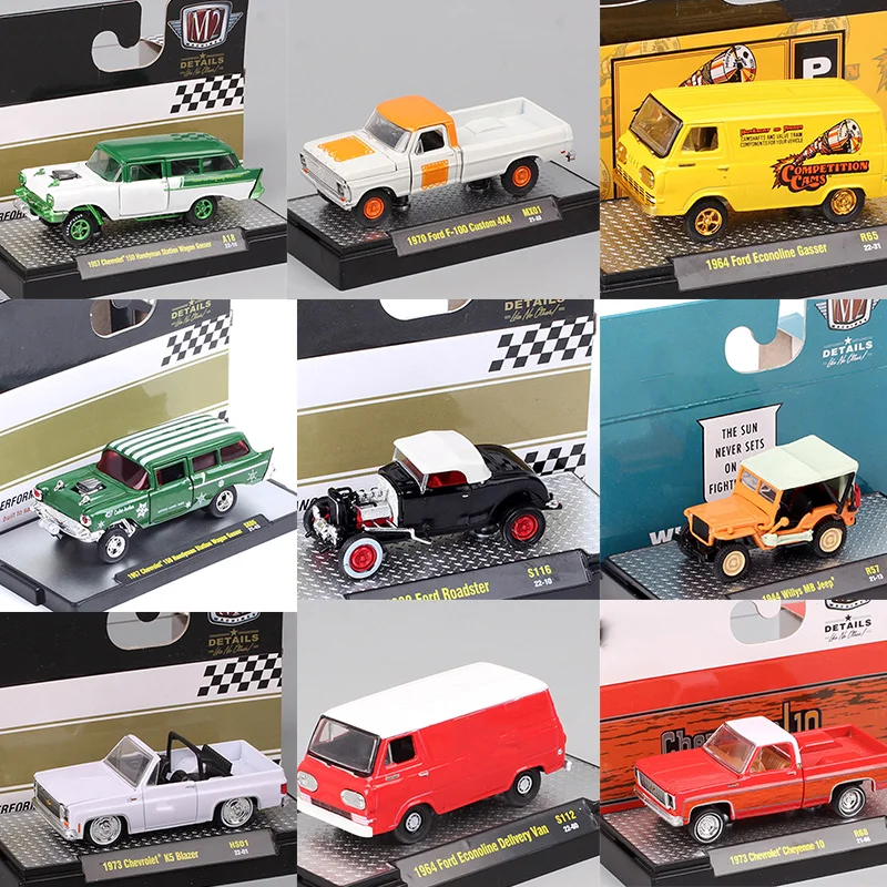 

M2 1/64 Proportional Die Cast Automotive Model Alloy Automotive Model Desktop Decoration Collection Gifts