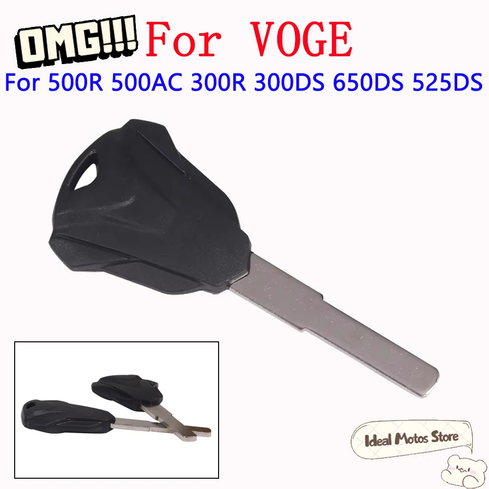 

Motorcycle Key Blank Ignition Key Replacement For LONCIN VOGE 500R 500AC 525R 525DS 650DS 300DS 300R 300AC 300RR Accessories