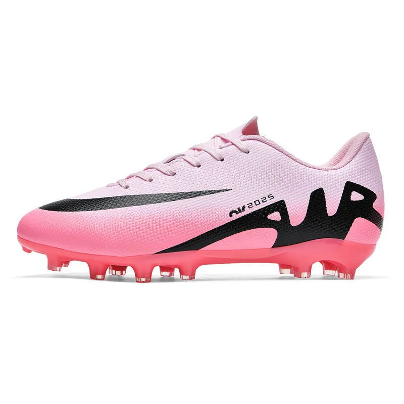 

Kid Size 33-47 Long Short Spike Soccer Shoes Football Field Boots Unisex Society Training Match Adult Football Shoes