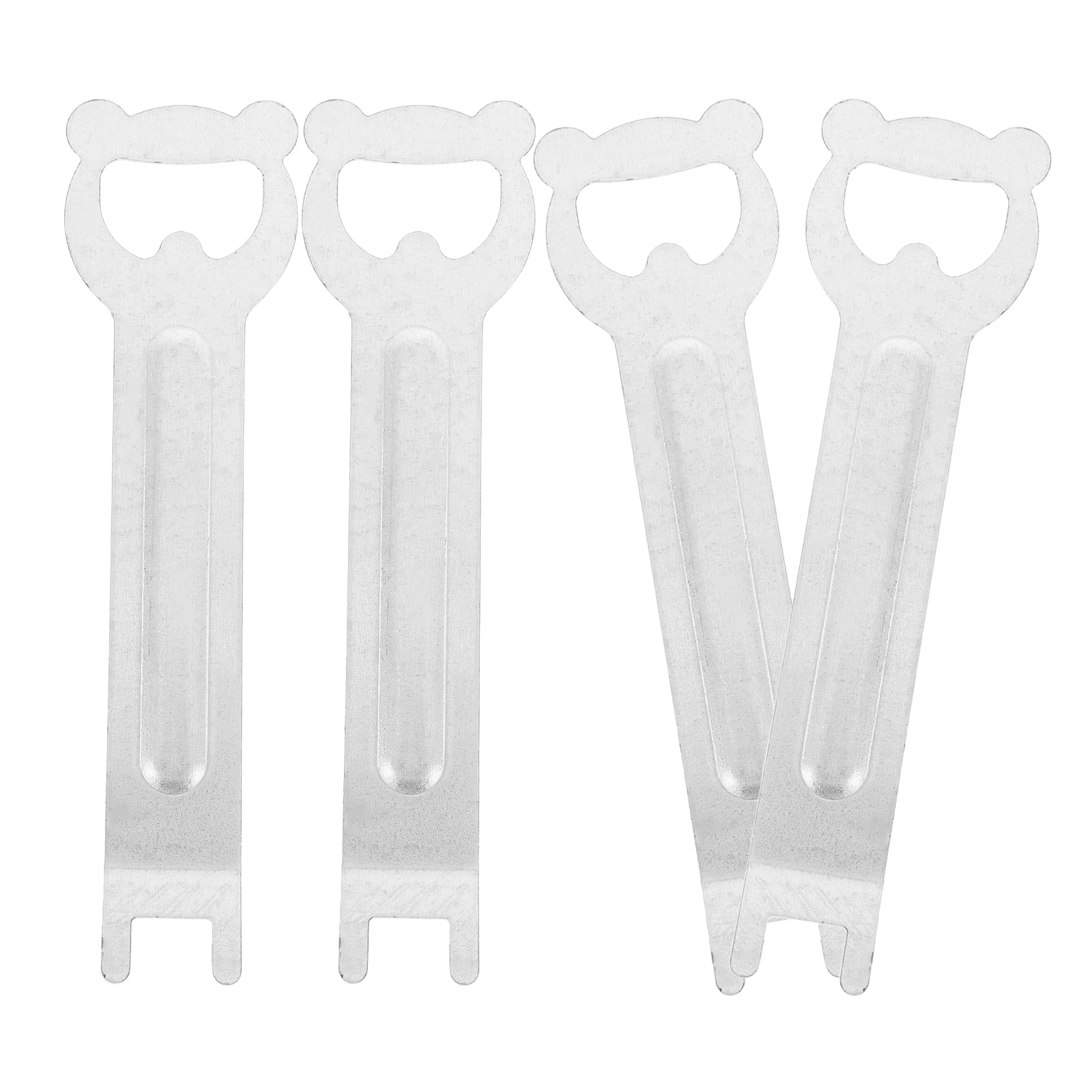 

4pcs Stainless Steel BBQ Plate Starter Grill Lifter Tool Bottle Opener Outdoor Kitchen Utensils Barbecue Accessories Camping