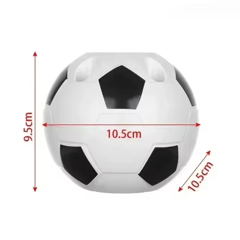Portapenne da calcio Portapenne da calcio creativo Contenitore da tavolo Decorazioni da tavolo Porta pennelli per trucco Regali per studenti per bambini