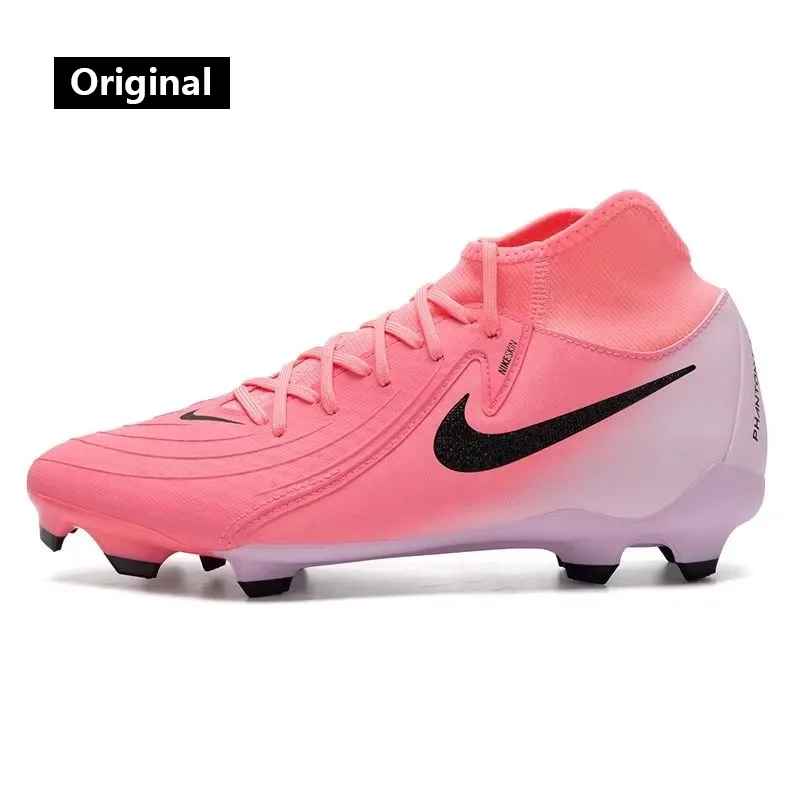 NIKE PHANTOM LUNA II ACADEMY FG/MG Men's Sports Shoes Mid-end High Top FG/MG mixed nail Football Shoes Men FD6725-600