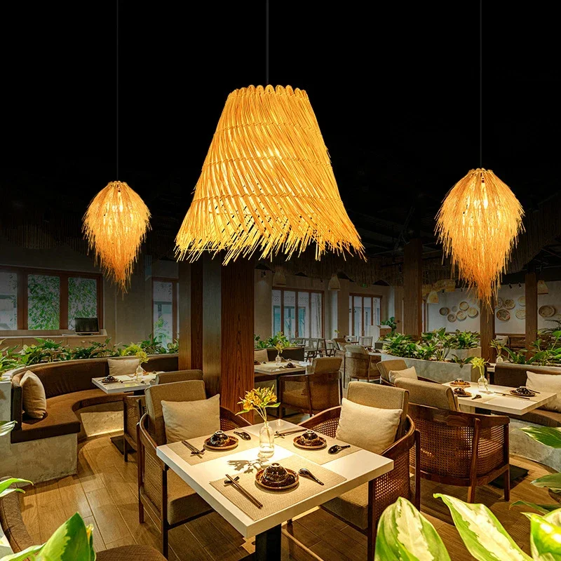 

TINNY современный плетеный подвесной светильник с виноградной лозой, креативный ресторан, барная стойка, кафе-бар, проживание в семье, украшение для чайной комнаты, светильник
